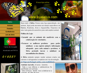 lojaselva.com: Loja Selva-Pagina da Selva
