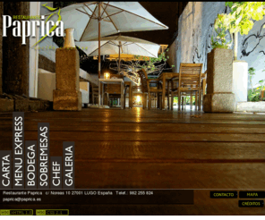 paprica.es: Restaurante Paprica
Restaurante Paprica, cocina creativa en Lugo