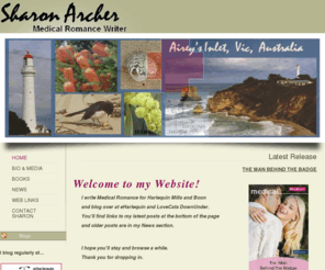 sharon-archer.com: Welcome to Sharon's Website
Sharon Archer - Medical Romance Writer