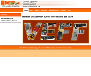 veff.de: Veff.de
VEFF - Verein der Ehemaligen, Freunde und Förderer des INDA-Gymnasiums e.V.