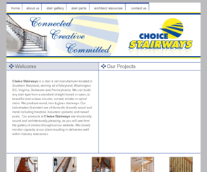 choicestairways.com: Choice Stairways
Choice Stairways is a custom stair builder located in Calvert County, Maryland. We design, build and install stair & rail products for new construction or replacement projects.