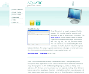 email-extractor.org: Email Extractor
Email Extractor is an easy in usage and flexible program. It is intended to gather targeted email addresses as well as other contact information. 