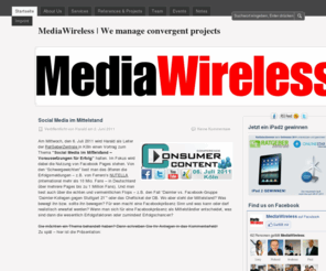 isgweb.com: MediaWireless | We also manage your projects
