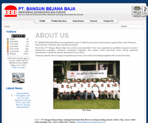 bangunbejanabaja.com: Welcome to PT. Bangun Bejana Baja
PROVIDING INNOVATIVE SOLUTIONS for any type of tanks and other facilities utilizing steel plate structures