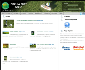 deriogolf.com: Pitch and Putt Derio, Derio Golf
.: Pitch and Putt Derio :.