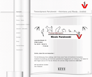 fressnapf-tierarzt.com: Tierarzt Tierarztpraxis Krefeld Pferde Kleintiere Sachkundetest Parulewski Nicole
tierarzt,tierarztpraxis,kleintierpraxis,krefeld,nicole,parulewski,kleintiere,pferde,hund,katze,operationen,vögel,reptilien,tierkrankheit,tiernahrung,sachkundetest