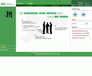 bsw-ev.de: Bildungswerk der SÃ¤chsischen Wirtschaft e.V. - bsw e.V. - Startseite
Bildungswerk der SÃ¤chsischen Wirtschaft e.V.