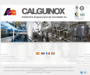 calguinox.com: Caldereria Acero Inoxidable Calguinox
Calderería