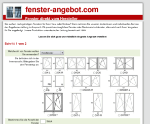 fenster-angebot.com: Fenster & Türen - Direkt vom Hersteller
Fenster zum günstigen Preis. Zusätzlich Informationen zu den Fenstern und deren Einbau bzw. Tausch.