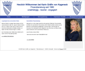 kageneck.com: Karin Gräfin von Kageneck
