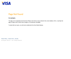 visapaywave.es: Error
Visa Corporate; site main page and menu