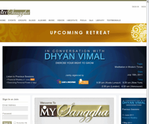 liveyourchoiceradio.com: MySanggha - The site for the Teachings of Dhyan Vimal - Home Page
The site for the Teachings of Dhyan Vimal. Subscribe to latest lectures of Dhyan Vimal. Enter into dialogue with Dhyan Vimal. This is the home page.