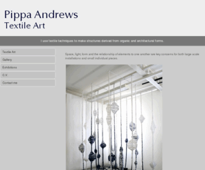 pippaandrews.com: Pippa Andrews - Textile Art
Pippa Andrews - Textile Art