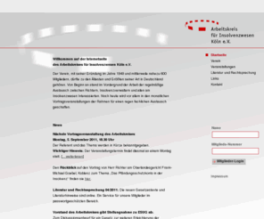 ak-inso-koeln.de: Arbeitskreises für Insolvenzwesen Köln e.V.