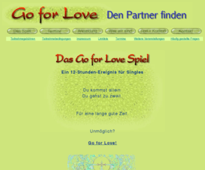 go-for-love.net: Go for Love - Den Partner finden
Begegnung Live - Den Partner finden.