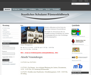 schulamt-ffb.info: Staatl. Schulamt Fürstenfeldbruck
Joomla! - dynamische Portal-Engine und Content-Management-System