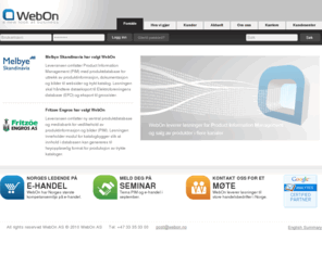 butikken.com: WebOn AS
WebOn  A new look at business