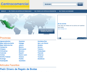 centrocomercial.com: Centro Comercial MX - Guía local para hacer las compras en México.
Guía local para hacer las compras en México.