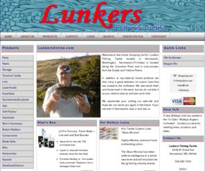 lunkersonline.com: Columbia River Fishing, Northwest Bass Fishing, Columbia River Walleye: Lunkers Fishing Tackle
