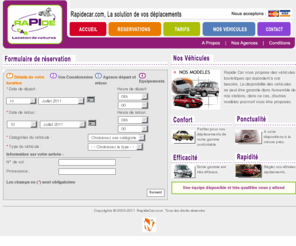 rapidecar.com: Rapidecar.com :: La Solution de Vos Déplacements
