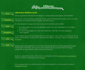 ezsurvey.dk: Home
Inserts a document layout with a banner on the top and navigation bars on the top and at the bottom.