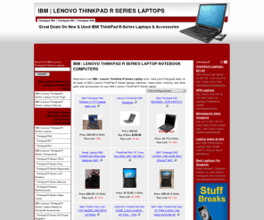 goodlaptopdeals.com: IBM Thinkpad R Series Laptops For Sale
IBM Lenovo Thinkpad R Series Laptop Notebook Computers For Sale. Great deals on Thinkpad R30, R31, R40, R50, R51, R52,  R61, R60, series laptops.