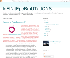 infinitepermutations.com: InFINitEpeRmUTatIONS
