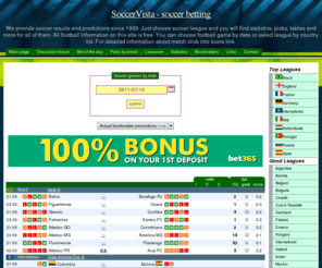 Soccervista live deals score