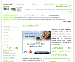 telefonohd.com: Llamadas en alta definicion | Telefonia HD, voz HD, llamadas HD, telefonos HD, voz en alta definicion | Telefono HD
Llamadas en alta definicion, las comunicaciones del futuro. Orange presenta el servicio de voz HD, llamadas en alta definicion a traves de telefono HD