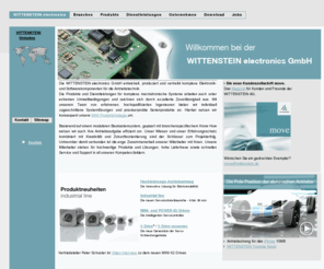 wittenstein-electronics.de: WITTENSTEIN electronics
WITTENSTEIN AG - Entwicklung, Produktion und Vertrieb von hochpräzisen Planetengetrieben, kompletten elektromechanischen Antriebssystemen, sowie AC-Servosysteme und -motoren.