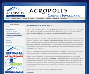 acropolisgi.com: Acropolis Gabinete Inmobiliario - Inicio
Acropolis Gabinete Inmobiliario