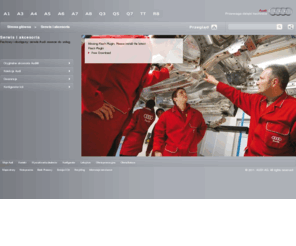 audi-akcesoria.pl: Audi  > Serwis i akcesoria
Audi  Serwis i akcesoria Fachowy i dostępny: serwis Audi zawsze do usług.