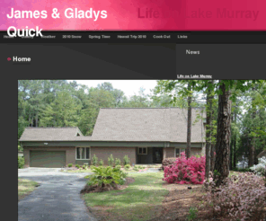 n4ule.com: James & Gladys Quick - Life on Lake Murray
