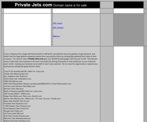 private-jets.com: Private Jets
The best quality private jets online we have a wide range of all private jet makes and models ranging from basic private jets to luxury quality and performance private jets. What ever your needs their is not a better way and more convenient way to travel with luxury and be on time than a private jet flight