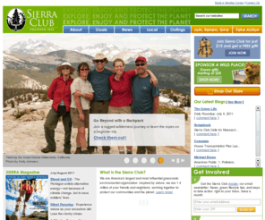 sierraclub.mobi: Sierra Club Home Page: Explore, Enjoy and Protect the Planet
The Sierra Club is America's oldest, largest, and most influential grassroots environmental organization. 