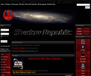 shadow-republic.net: Shadow Republic - May The Force Be With You...Always
Shadow Republic SWG Guild Website