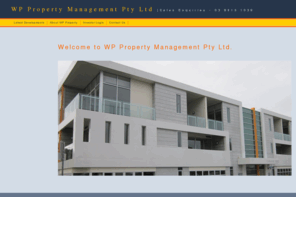 wppm.com.au: WP Property Management Pty Limited
WP Property Management has investment properties in Laverton, Campbellfield, Hallam and Moonee Ponds.