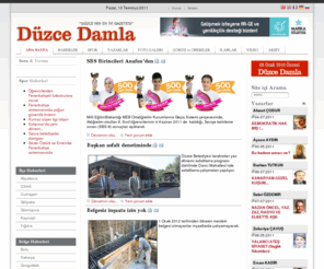 duzcedamla.com: Düzce Damla Gazetesi "Düzce'nin en iyi gazetesi"
Düzce Damla Gazetesi, Düzcenin Eniyi gazetesi