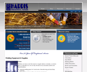 harrisspecialtygases.com: Harris Industrial Gases - Welding Equipment & Supplies - Home
Harris Industrial Gases Welding Equipment & Supplies
70 Years of Exceptional Service!  Whatever your welding needs, you'll want to visit one of our two locations for a complete selection of top-of-the-line supplies and safety equipment.  Need gas? Whether you have a one-time need or a regular delivery schedule, a common gas or a specialty mix, we can help.,    			Gases 			 			Whether you have a one-time need or a regular delivery schedule, a common gas or a specialty mix, we can help. We also set up cascade systems and transfill stations.