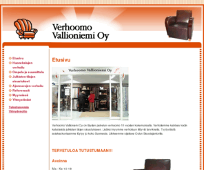 vallioniemi.com: Verhoomo Vallioniemi Oy - Etusivu
