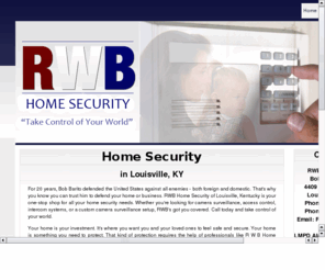 rwbhomeservices.com: RWB Home Services - Security in Louisville
Home security solutions. Call today and take control of your world!