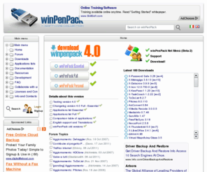 winpenpack.org: News :: winPenPack - The Portable Software Collection
winPenPack  an applications environment  Free Softwares, modified for being run  used from an USB pendrive or  , without need  installation