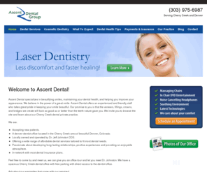 colorado6monthbraces.com: Ascent Dental - Cherry Creek Dentists
Ascent Dental offers Cherry Creek and Denver area residents exceptional dental care.