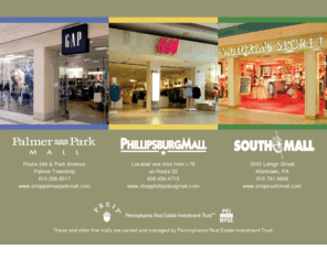 mallsoflehighvalley.com: Palmer Park Mall-Phillipsburg Mall-South Mall
