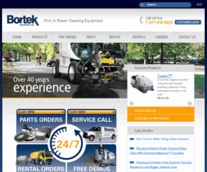 sweeperland.com: Industrial Sweepers, Street Sweepers, Floor Scrubbers, Cleaning Equipment - Sweeperland
Bortek Industries provides a complete line of industrial cleaning equipment, including industrial and street sweepers, floor scrubbers, and industrial vacuums.