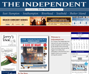 indyeastend.com: Welcome to The Independent
The Independent