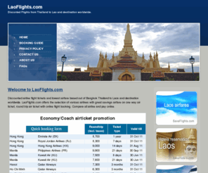 laoflights.com: Lao Air Ticketing Services-Cheap & Discount Airfares in Lao by LaoFlights.com
Lao Air Ticketing Services-Cheap & Discount Airfares in Lao