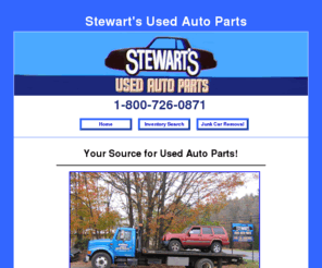 stewartsusedautopartsbarkhamstedct.com: Stewart's Used Auto Parts - Home
test33