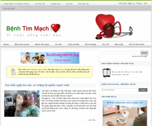 benhtimmach.com: Bệnh tim mạch Benh tim mach - Benhtimmach.com  - Vì cuộc sống tươi đẹp
Bệnh tim mạch - Benhtimmach.com Vì trái tim việt nam, vì cuộc sống tươi đẹp, luôn cập nhật nhiều thông tin bổ ích về tim mạch, cách phòng bệnh, điều trị, tin tức mới nhất