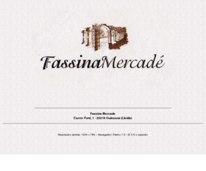 fassinamercade.com: Fassina Mercade
Fassina Mercade - Carrer Font, 1 - Guissona